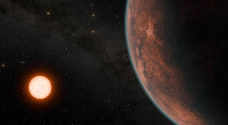 Los científicos estudian si es posible que este exoplaneta tenga una atmosfera habitable.