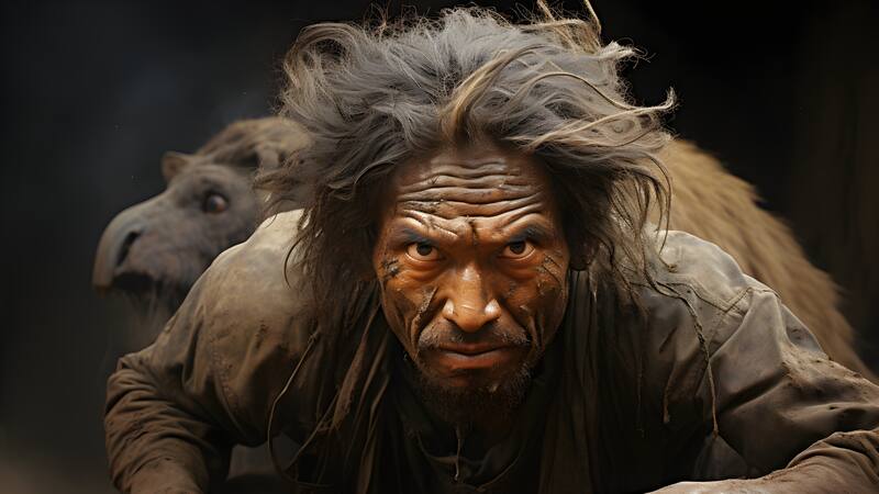 La capacidad de esta especie para fabricar herramientas a partir de huesos destaca su habilidad tecnológica.