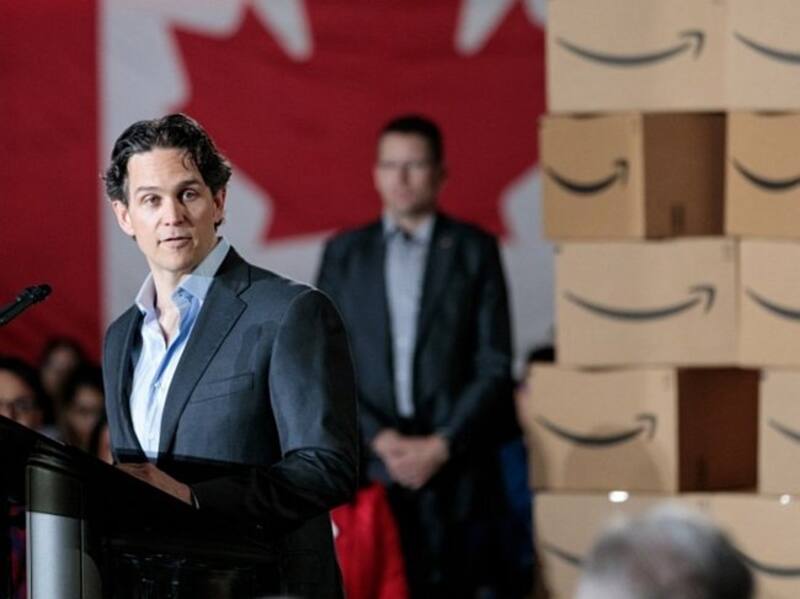 El franco-canadiense Alexandre Gagnon en 2018. Hoy es presidente de Amazon Business World Wide.