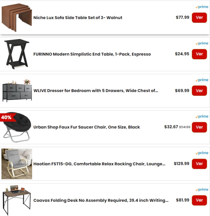 Algunos de los productos que se consiguen con descuento en Amazon