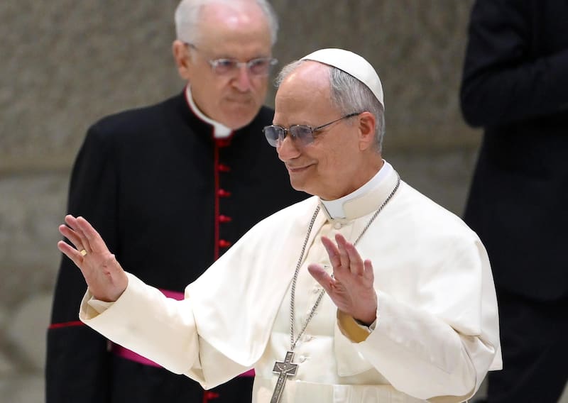 El Papa León XIV debutó al frente del Vaticano (Fuente: archivo).