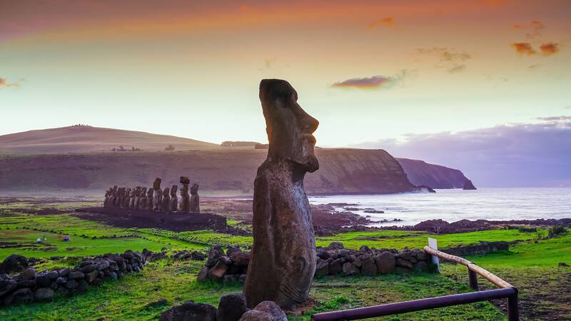 Investigadores resuelven el misterio de las estatuas de la Isla de Pascua.