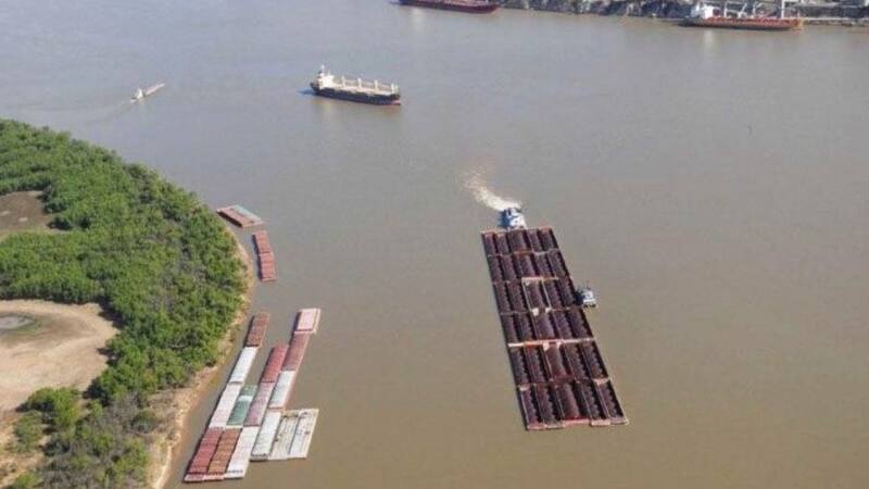 Vía de navegación troncal del Paraná