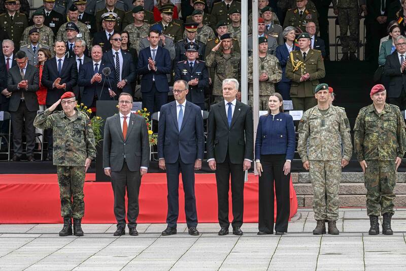 Gobiernos de Alemania y Lithuania. Fuente: Ministry of National Defence of the Republic of Lithuania.