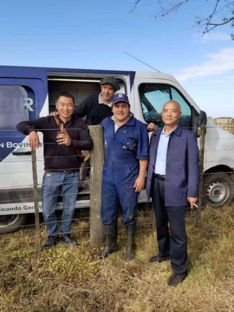 Visita de una comitiva de China a la Argentina.