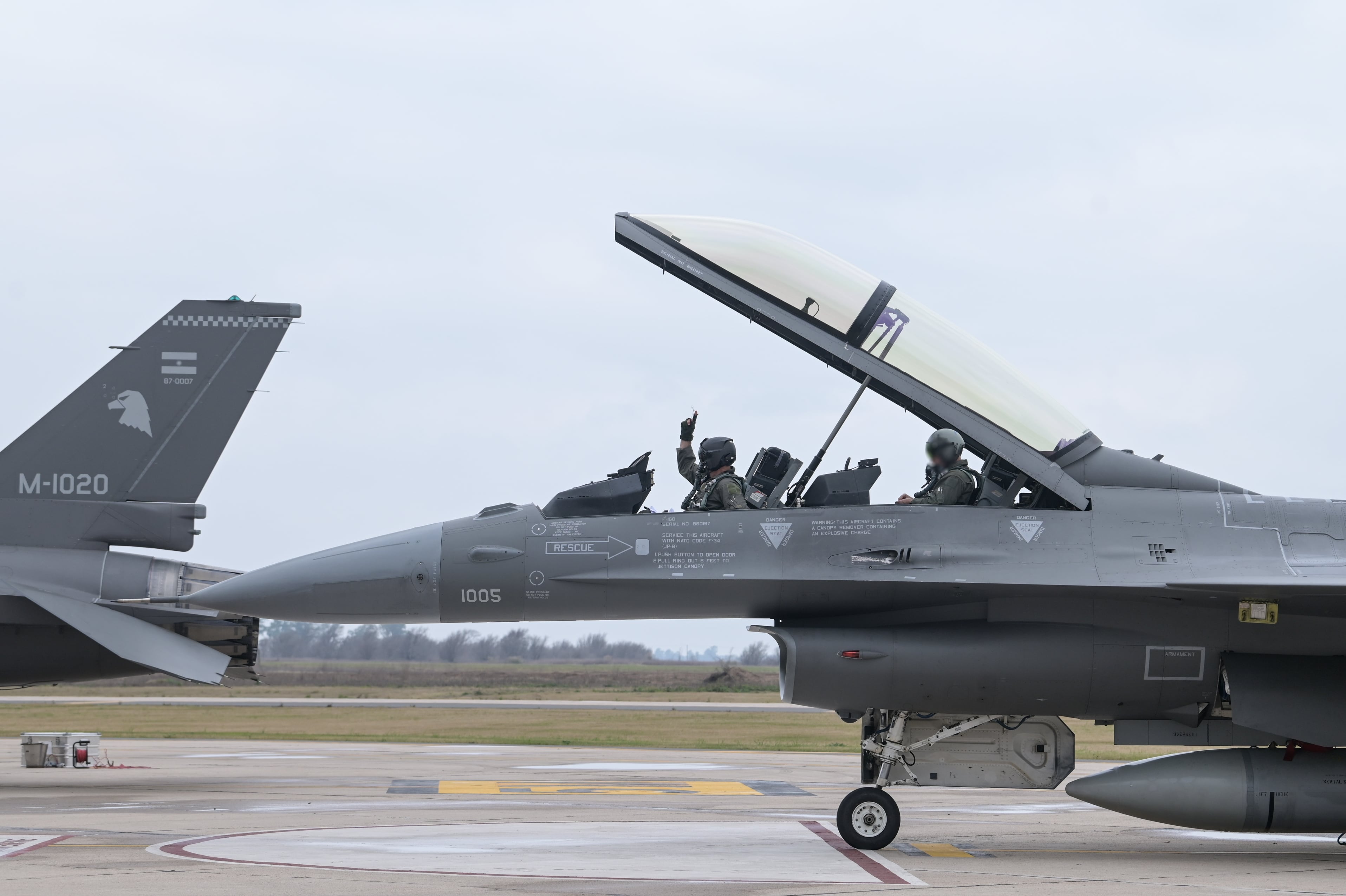 Programa F-16: cómo es el entrenamiento de los pilotos y las bases que prepara la Fuerza Aérea