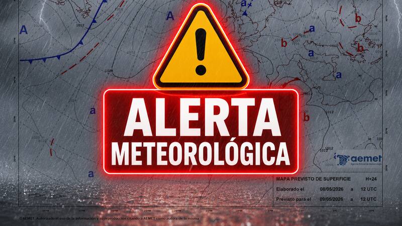 Se avecina el diluvio del año: más de 72 horas con lluvias intensas, tormentas de granizo y fuertes vientos