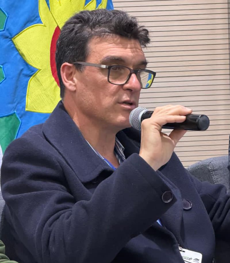 Durante su exposición, Mariano Carrillo analizó el rol de la digitalización y la innovación tecnológica como motores de eficiencia en la logística de graneles sólidos.
