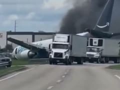 Tragedia en Miami: un avión se despistó y estrelló en el aterrizaje en el aeropuerto internacional