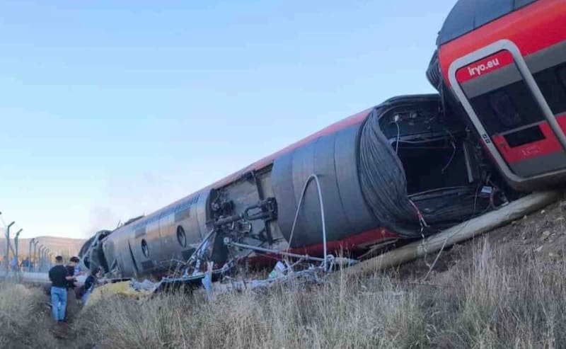Accidente de tren en Toledo