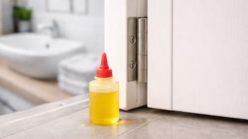 Rociar aceite en la puerta del baño: para qué sirve y cada cuánto hay que hacerlo
