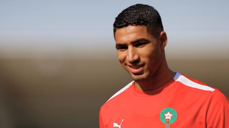 Achraf Hakimi, futbolista de Marruecos: “No me sentí cómodo en España”