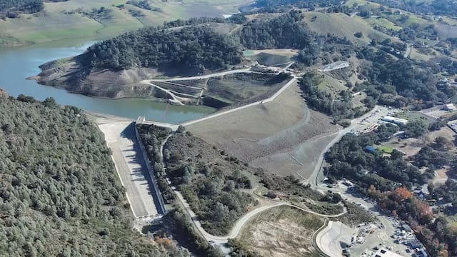 ACS inicia las obras del proyecto de refuerzo sísmico de la presa de Anderson en California por 1.900 millones de dólares