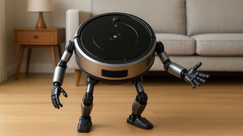 Adiós a la aspiradora robot: así es el nuevo electrodoméstico que limpia la basura de toda tu casa sin esforzarte. Foto: Copilot IA