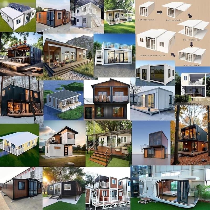 La vivienda tiene unas dimensiones de 5,8 metros de largo por 2,2 metros de ancho y una altura de 2,7 metros.
