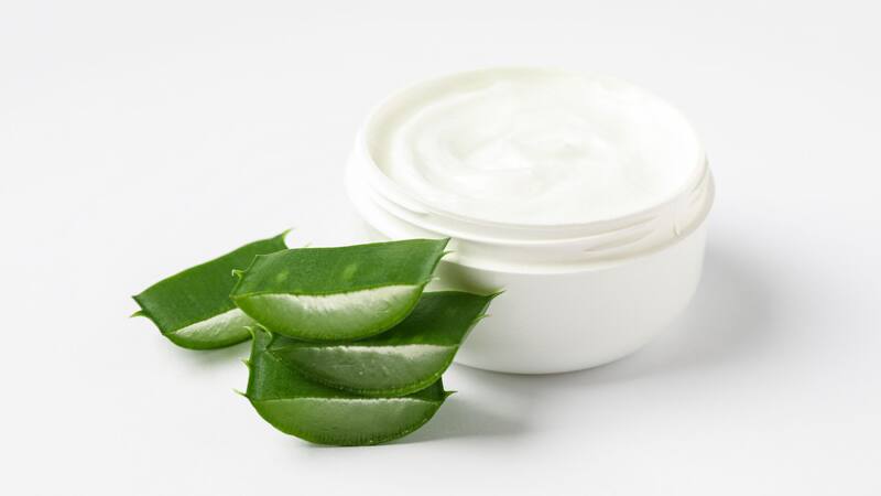 Es importante contar con aloe vera natural.