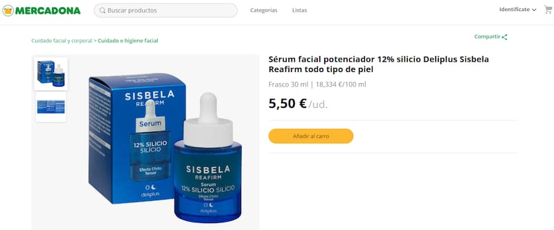 Adiós arrugas | Este sérum regenerador de Mercadona deja la piel firme y rejuvenecida.