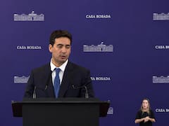 Ravier debutó con un formato sin preguntas, mientras ordena la comunicación del Gobierno