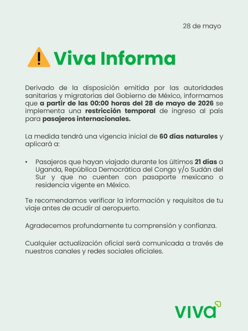 Alerta por ébola