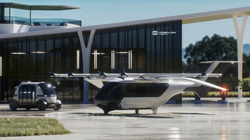 Crisalion Mobility había presentado su eVTOL como pieza central de un modelo de movilidad aérea avanzada ahora en riesgo
