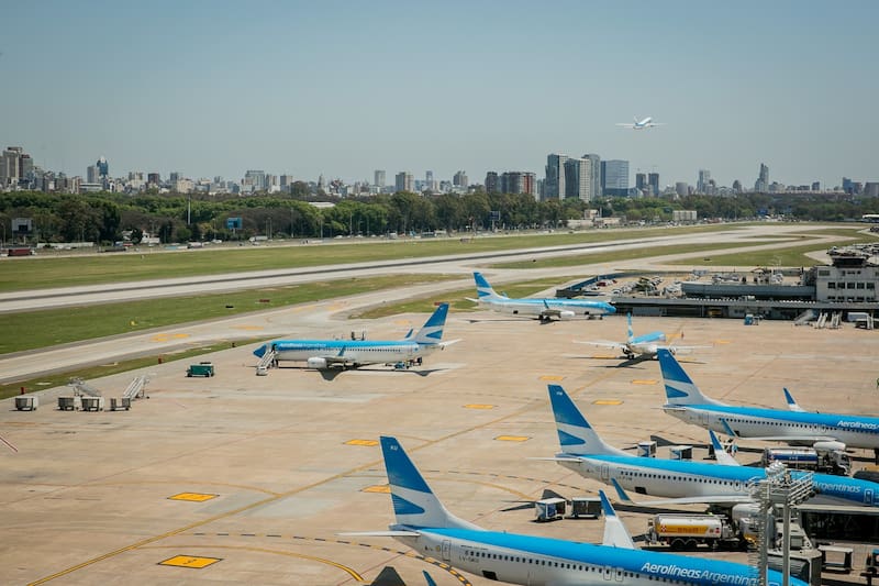 Aeroparque cerrará desde el martes 25 de agosto a las 9 y hasta las 16 del jueves 27. (Fuente: Argentina.gob)