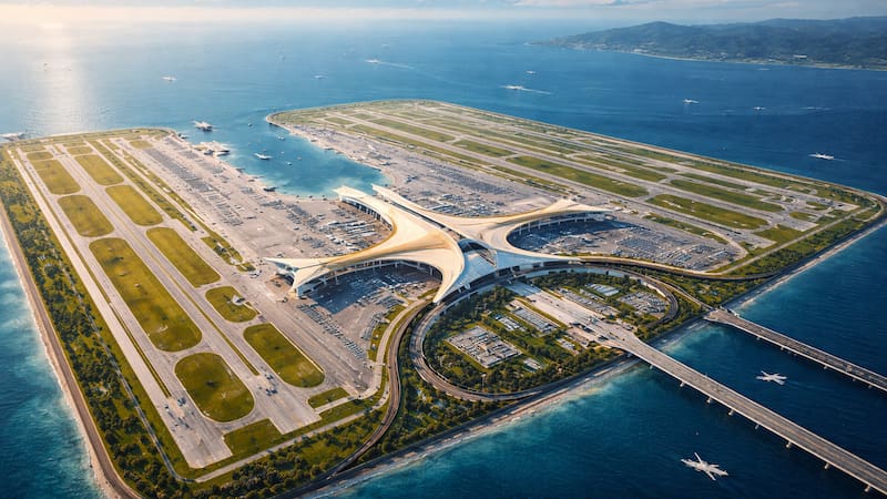 La obra busca convertir a Dalian en un hub estratégico del noreste asiático hacia 2035.