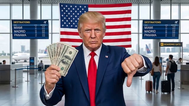 Alerta aeropuerto: Estados Unidos investiga y detiene a todas las personas que viajen con esta cantidad de dólares en 2026