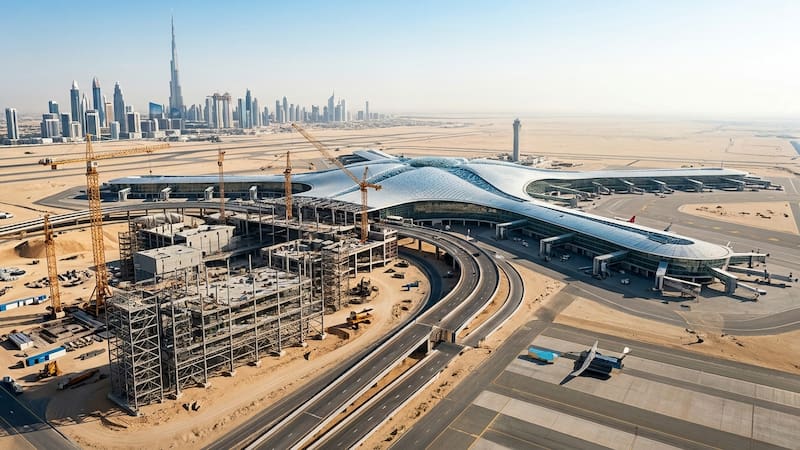 Aeropuerto Internacional Al Maktoum. Imagen ilustrativa.