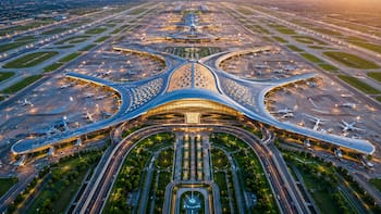 Adiós Dubái | Este país apuesta por todo y construye uno de los aeropuertos más grandes del mund: conectará Asía, Europa, África y Oceanía