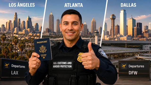 Confirmado | Aeropuertos de Atlanta, Dallas y Los Ángeles permiten el ingreso y estadía legal sin visa a todos los extranjeros que tramiten la autorización VWP