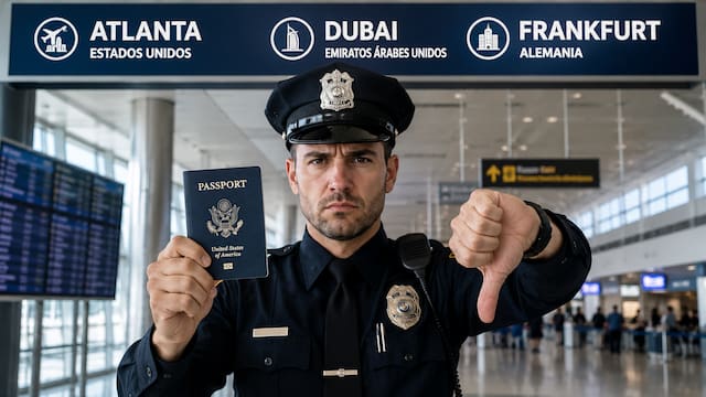 Confirmado | Los aeropuertos de Atlanta, Dubai y Frankfurt bloquearán el ingreso y la salida al territorio a los extranjeros que posterguen la renovación del pasaporte