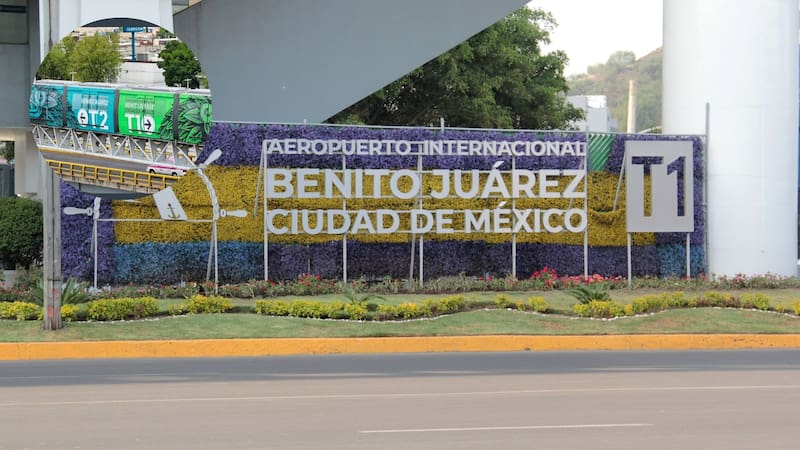Aeropuerto Benito Juárez Ciudad de México. Fuente: archivo.