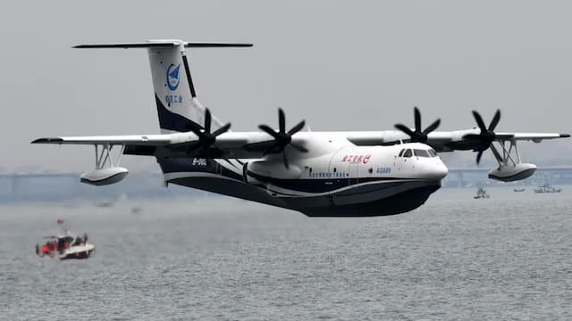 China presentó el “Dragón de Agua”: el avión más grande del mundo que causa terror en Rusia y EE.UU