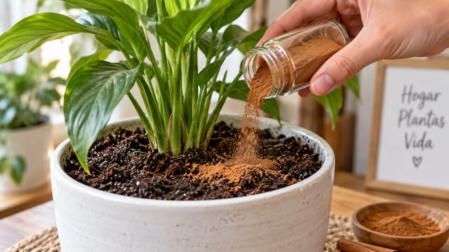 Agregar canela en polvo a la tierra de las plantas: para qué sirve y cada cuánto hacerlo