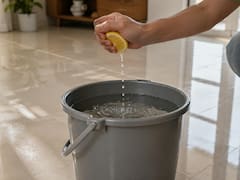 Mezclar agua con limón para los pisos de la casa: por qué lo recomiendan y cuándo debe utilizarse