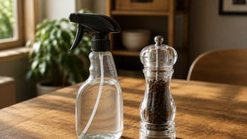 Rociar agua con pimienta negra en la cocina: por qué se recomienda y cómo aplicarlo