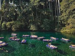 La playa cristalina de agua dulce que pocos conocen y es considerado un paraíso escondido cerca de CDMX