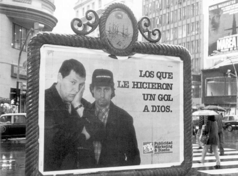 La dupla que le hizo "un gol a Dios".
