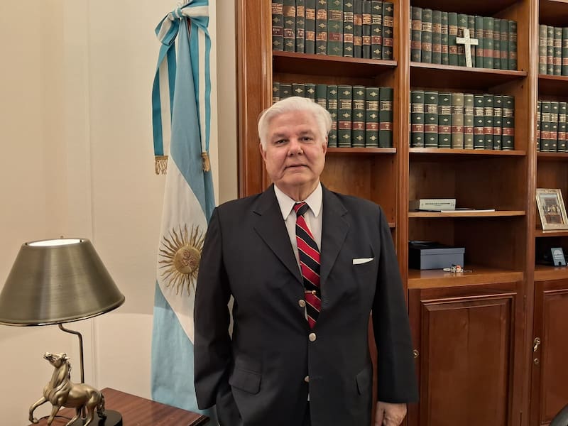 Agustín Monteverde, uno de los economistas que libra la "batalla cultural" de Milei