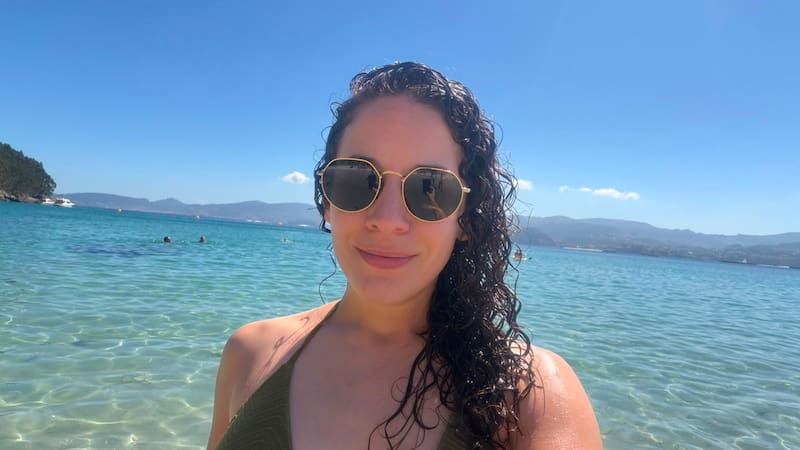 Agustina, empleada de una panadería en España.