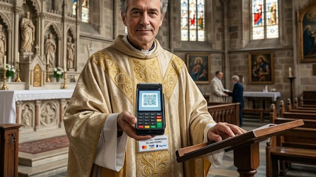 La Iglesia Católica cambió las reglas de las limosnas: ahora aceptarán donaciones con QR y NFC en sus misas
