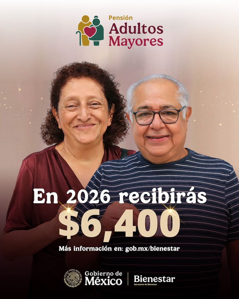 Inicio el pago actualizado de la Pensión para Adultos Mayores.