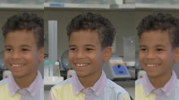 Aiden Wilkins, 9 años, universitario: “Quiero ser neurocirujano pediátrico para poder ayudar a niños de mi edad”
