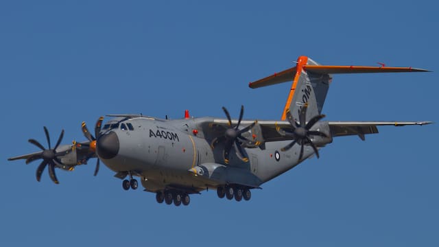 Así es el primer avión A400M protegido frente a misiles infrarrojos que opera en el país: podrá hacerle frente a las guerras modernas