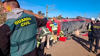 Uruguay se solidariza ante accidente ferroviario en España y confirma que no hay compatriotas fallecidos o heridos
