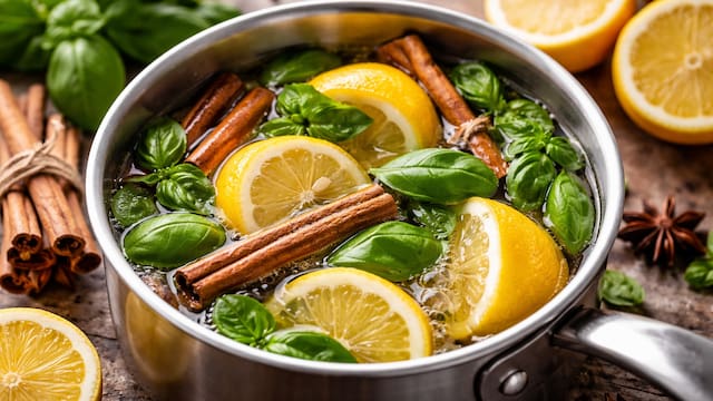 Cáscara de limón con canela y albahaca: para qué sirve y por qué todos lo recomiendan