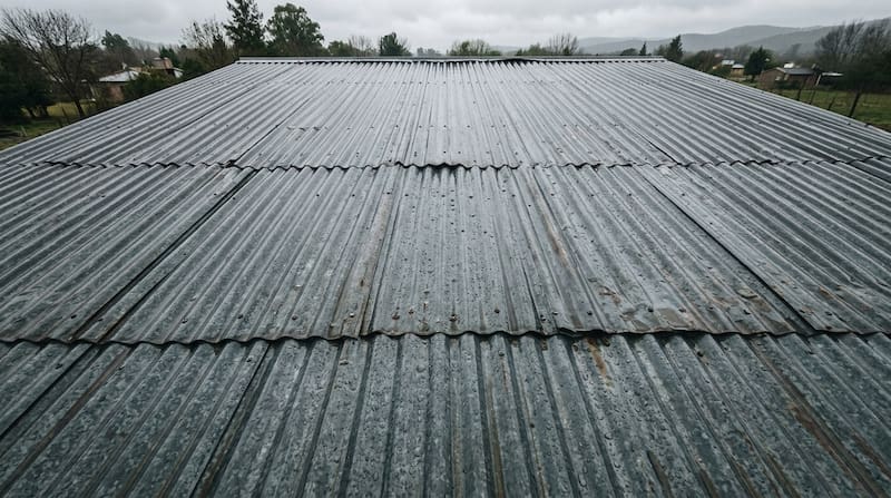 Un albañil muestra cómo tapar filtraciones de lluvia con una solución simple sin cambiar el techo completo.