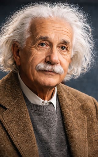 Albert Einstein, científico: “La vida se asemeja a una bicicleta: si deseas conservar el equilibrio, avanza hacia delante”