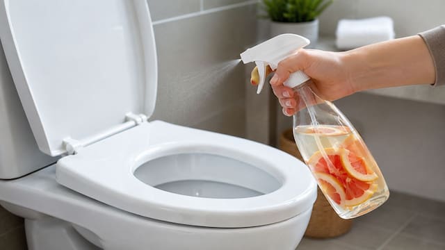 Rociar alcohol y pomelo en el inodoro: para qué sirve y por qué lo recomiendan