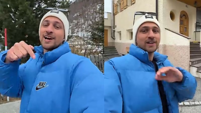 El joven contó su experiencia en Suiza.